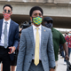 Baltimore Mayor Brandon Scott is seen after a news conference last May. Scott met with leaders of the counties between Baltimore and D.C. to discuss the idea of a regional ‘vaccine passport’ this week.